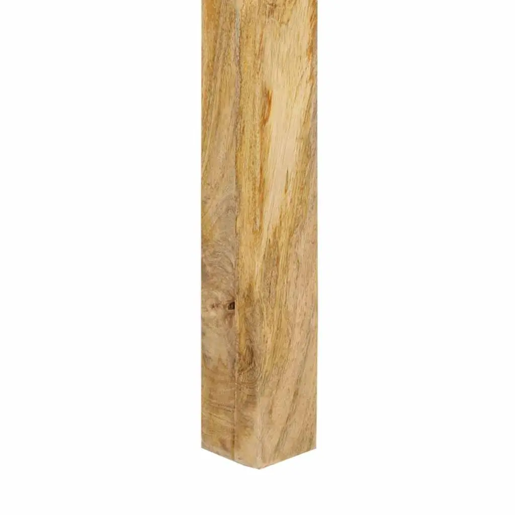 Brown Solid Wood Dining Table 110x55x76 cm