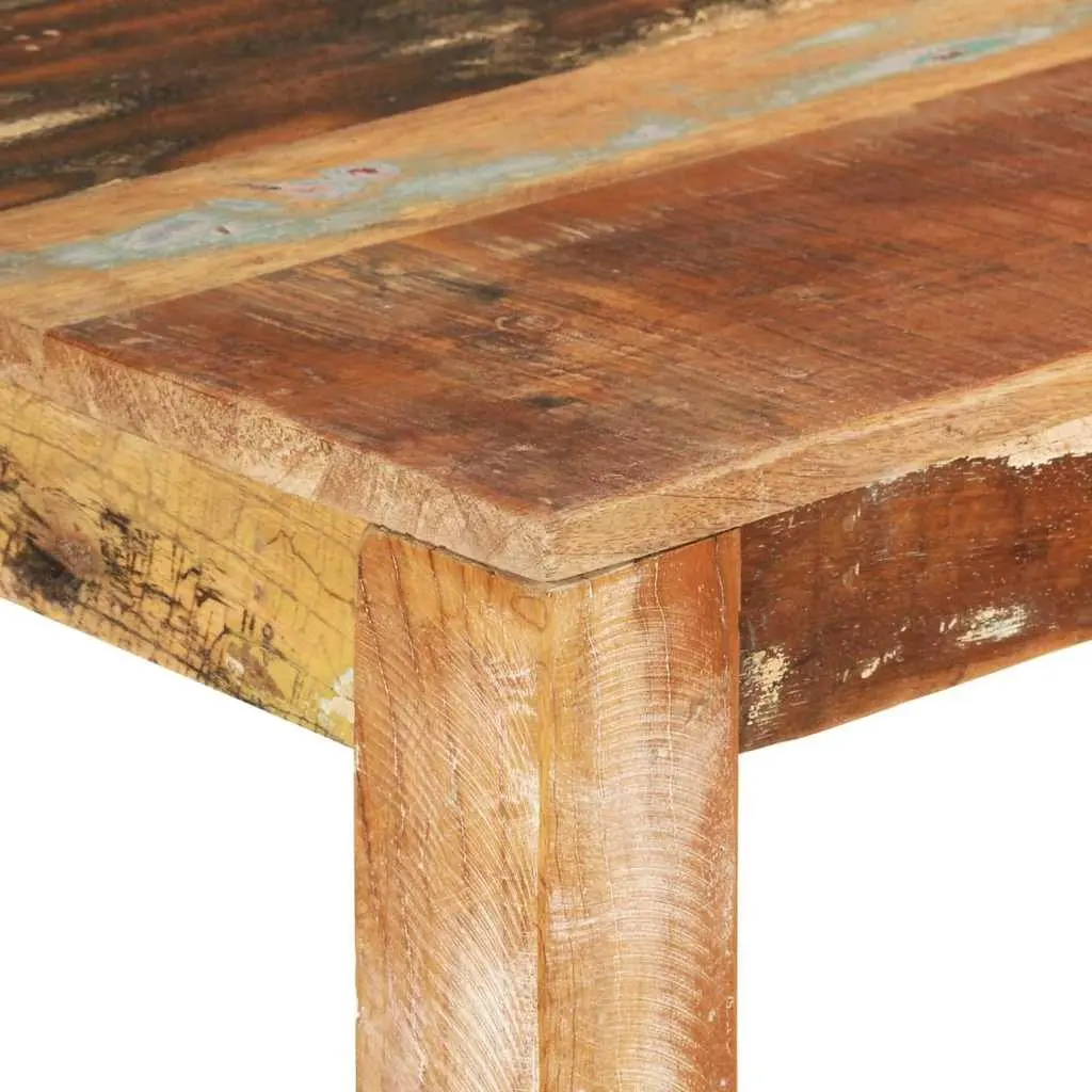 Solid Reclaimed Wood Dining Table 110x55x76 cm