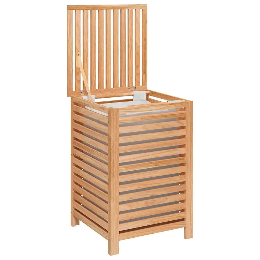 Wooden Laundry Basket with Removable Bag
