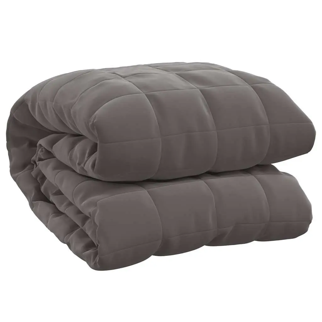 Grey Weighted Blanket 150x200 cm 7kg