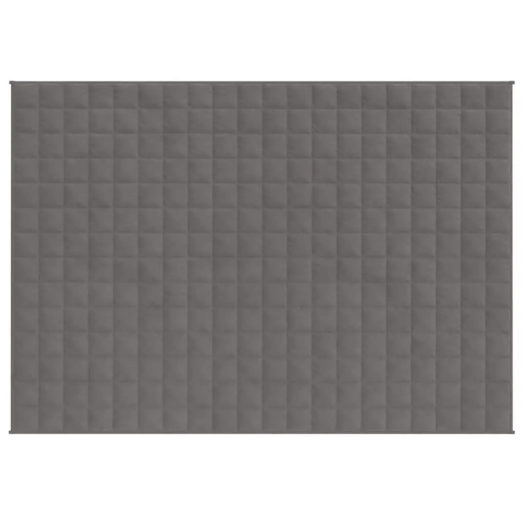 Grey Weighted Blanket 150x200 cm 7kg