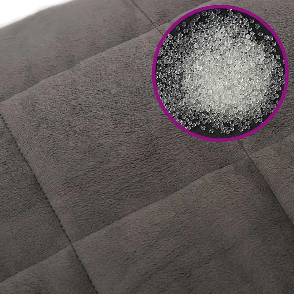 Weighted Blanket Polyester 150x200 cm Grey