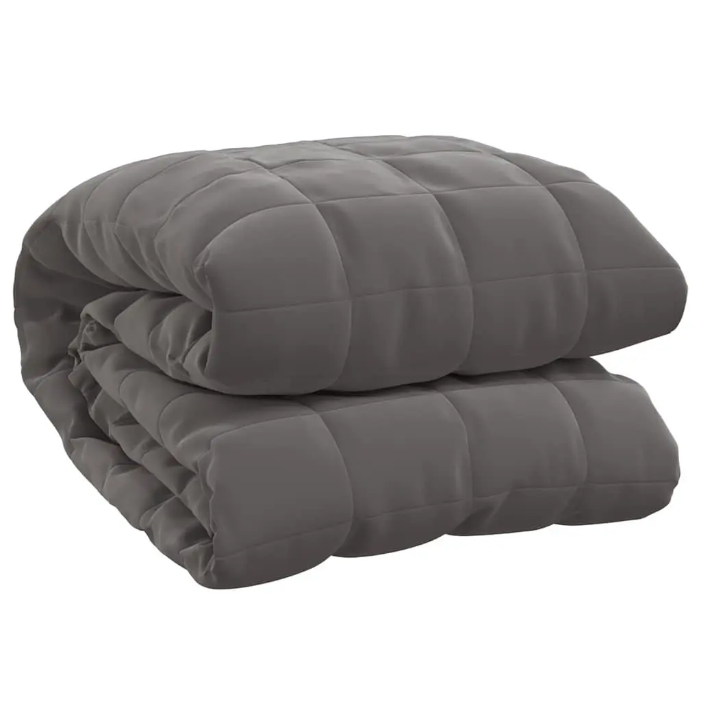 Grey Weighted Blanket 155x220cm 7kg