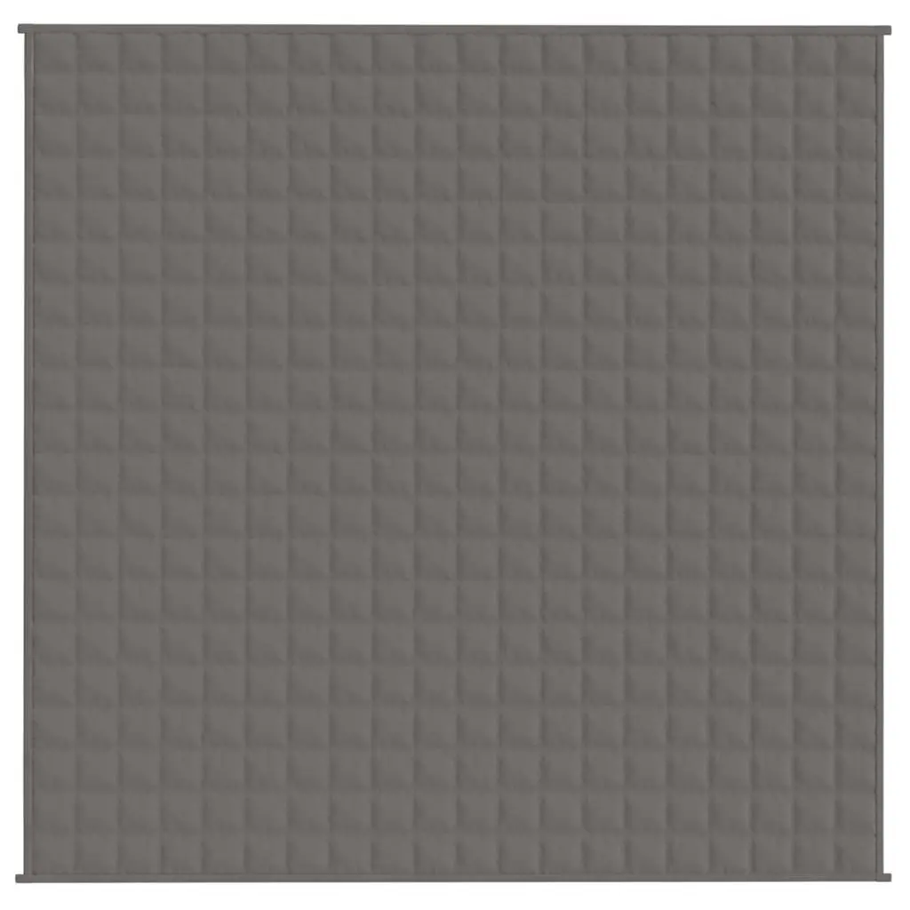 200x200 cm Weighted Blanket Grey 13 kg