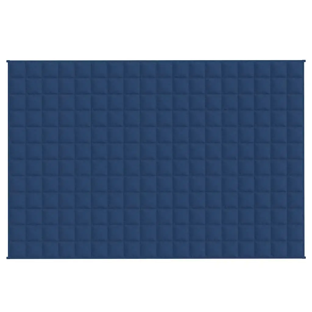 Weighted Blanket Polyester 120x180 cm Blue 5 kg Breathable Fabric