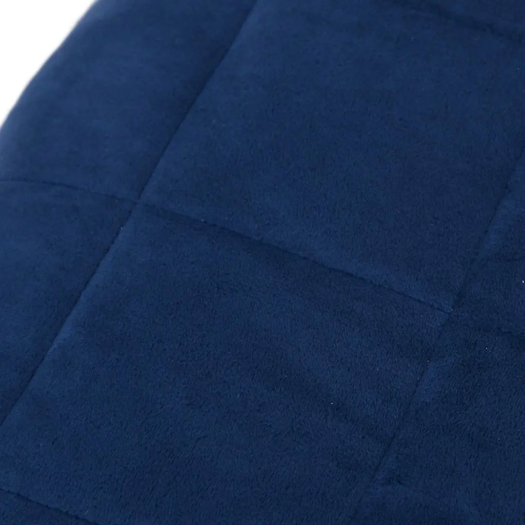 Blue Weighted Blanket 120x180cm 9kg