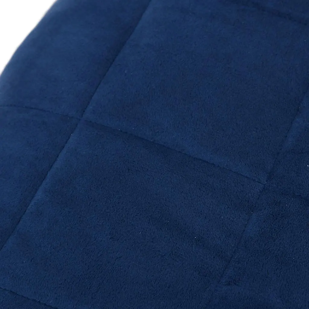 Blue Weighted Blanket 155x220cm 7kg