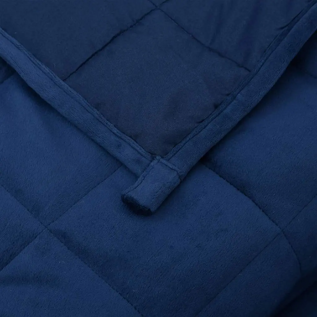 Blue Weighted Blanket 155x220cm 7kg