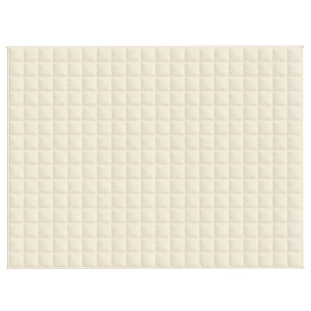 Weighted Blanket Light Cream 150x200 cm 7 kg