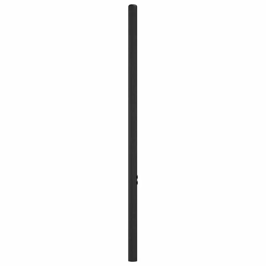 Black Metal Headboard for 90cm Beds