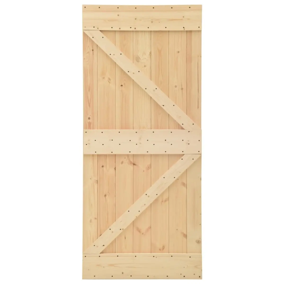Natural Brown Solid Pine Interior Door 80 x 210 cm