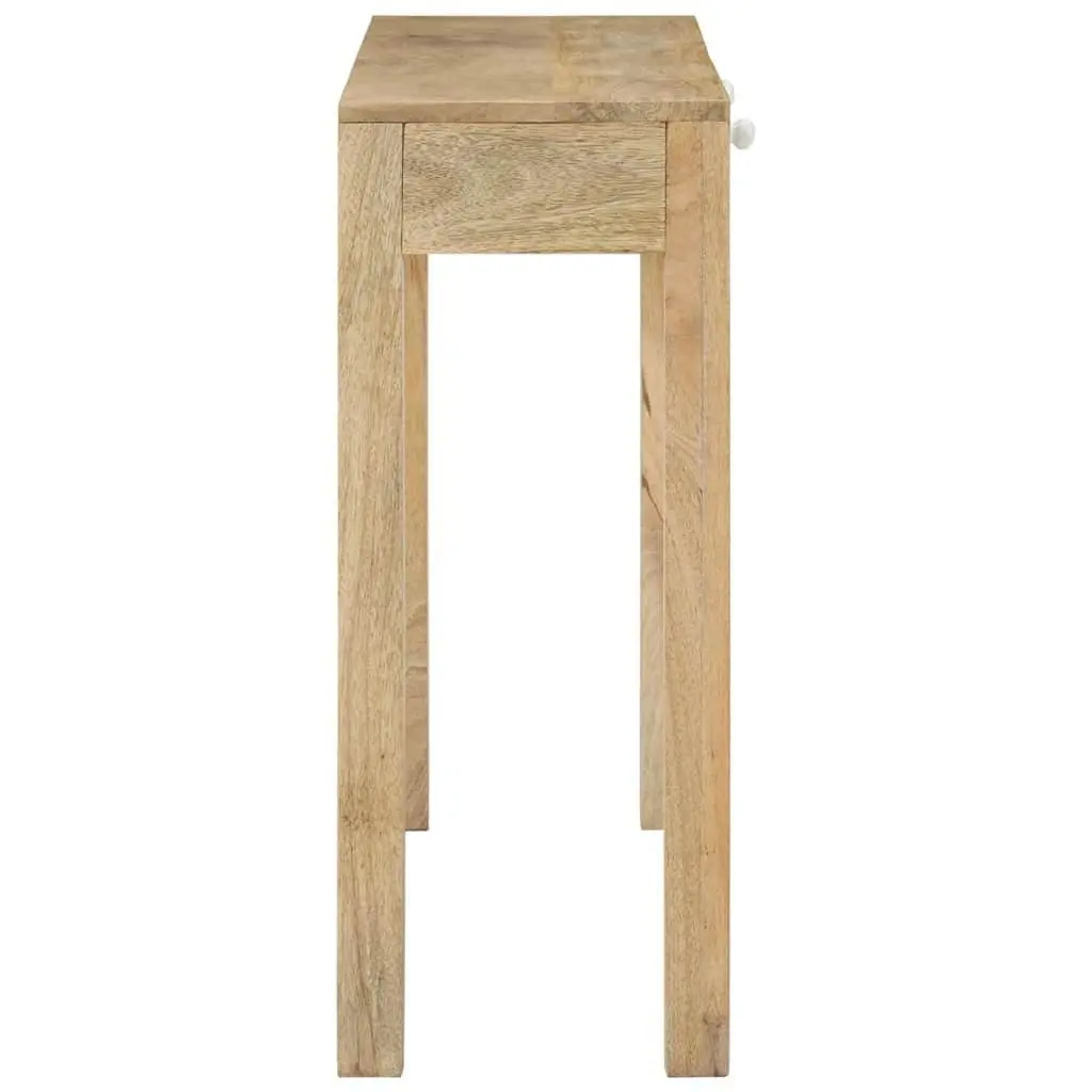 Console Table with Solid Mango Wood Construction