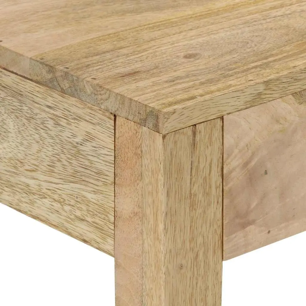 Console Table with Solid Mango Wood Construction