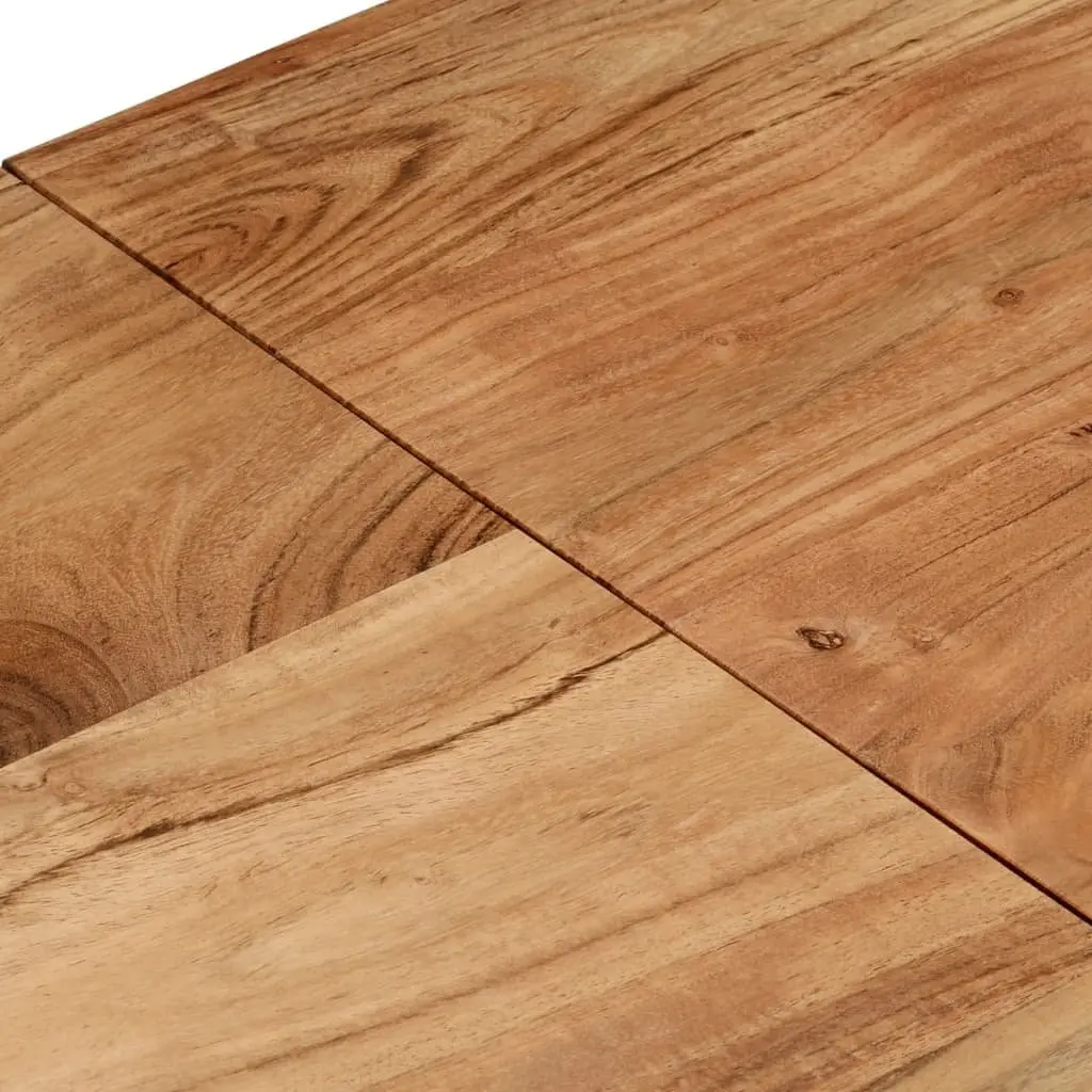 Solid Acacia Wooden Bench 160x38x45 cm for Dining