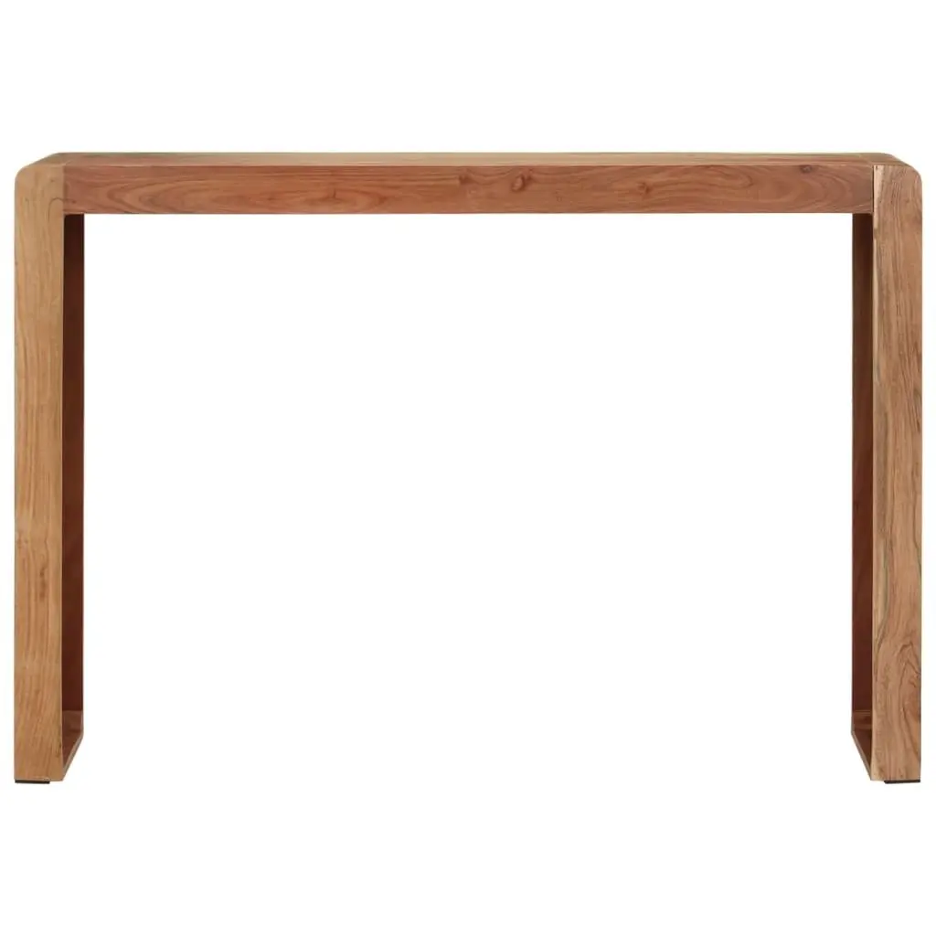 Rustic Console Table Made from Solid Acacia Wood