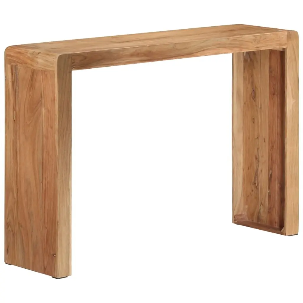 Rustic Console Table Made from Solid Acacia Wood