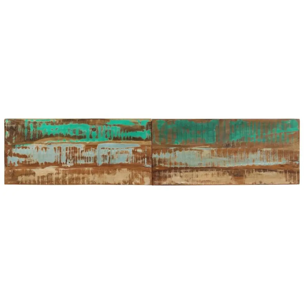 Reclaimed Solid Wood Industrial Bench 160x35x46 cm