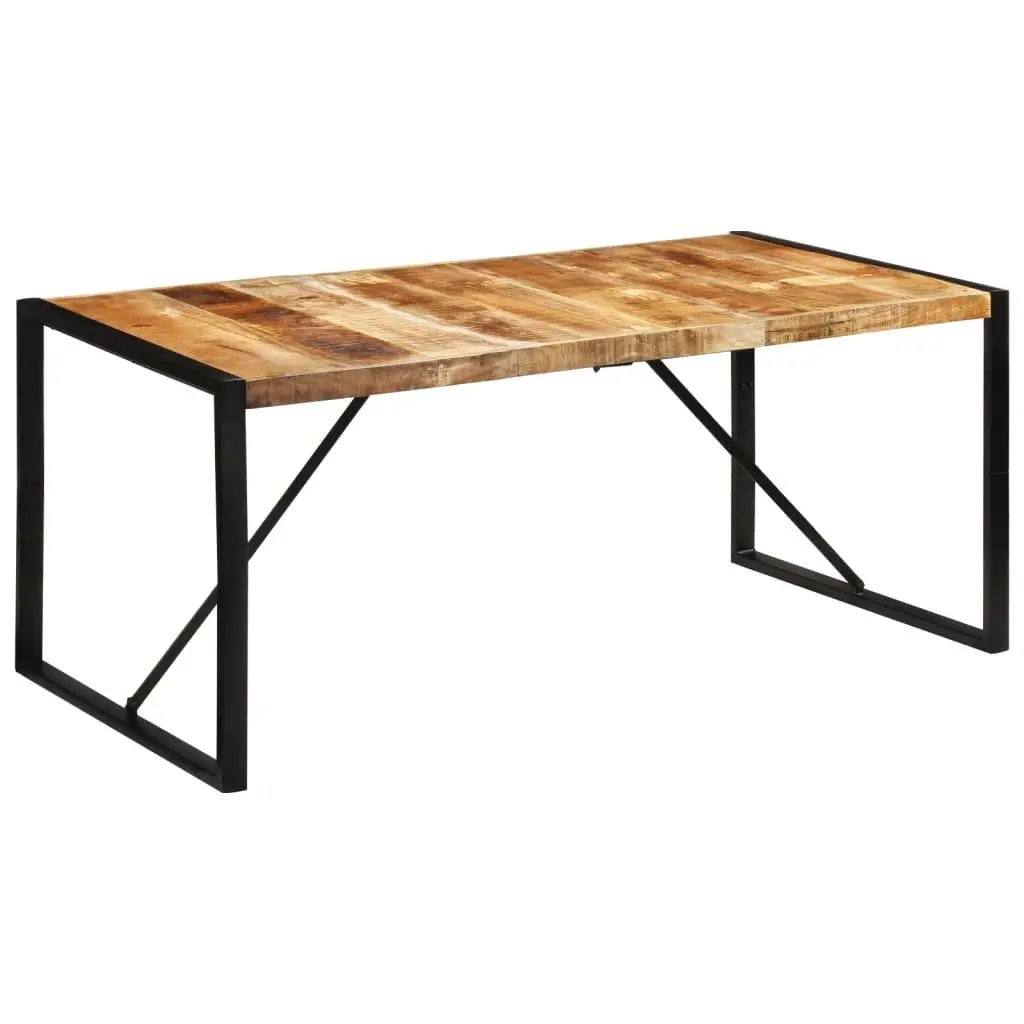 Brown Dining Table 175x90x76 cm Solid Mango Wood