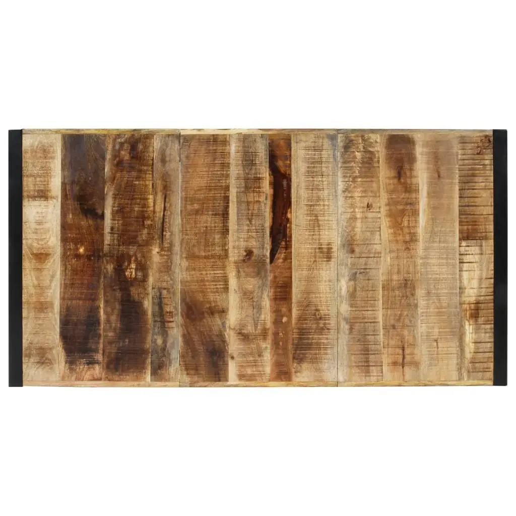 Brown Dining Table 175x90x76 cm Solid Mango Wood