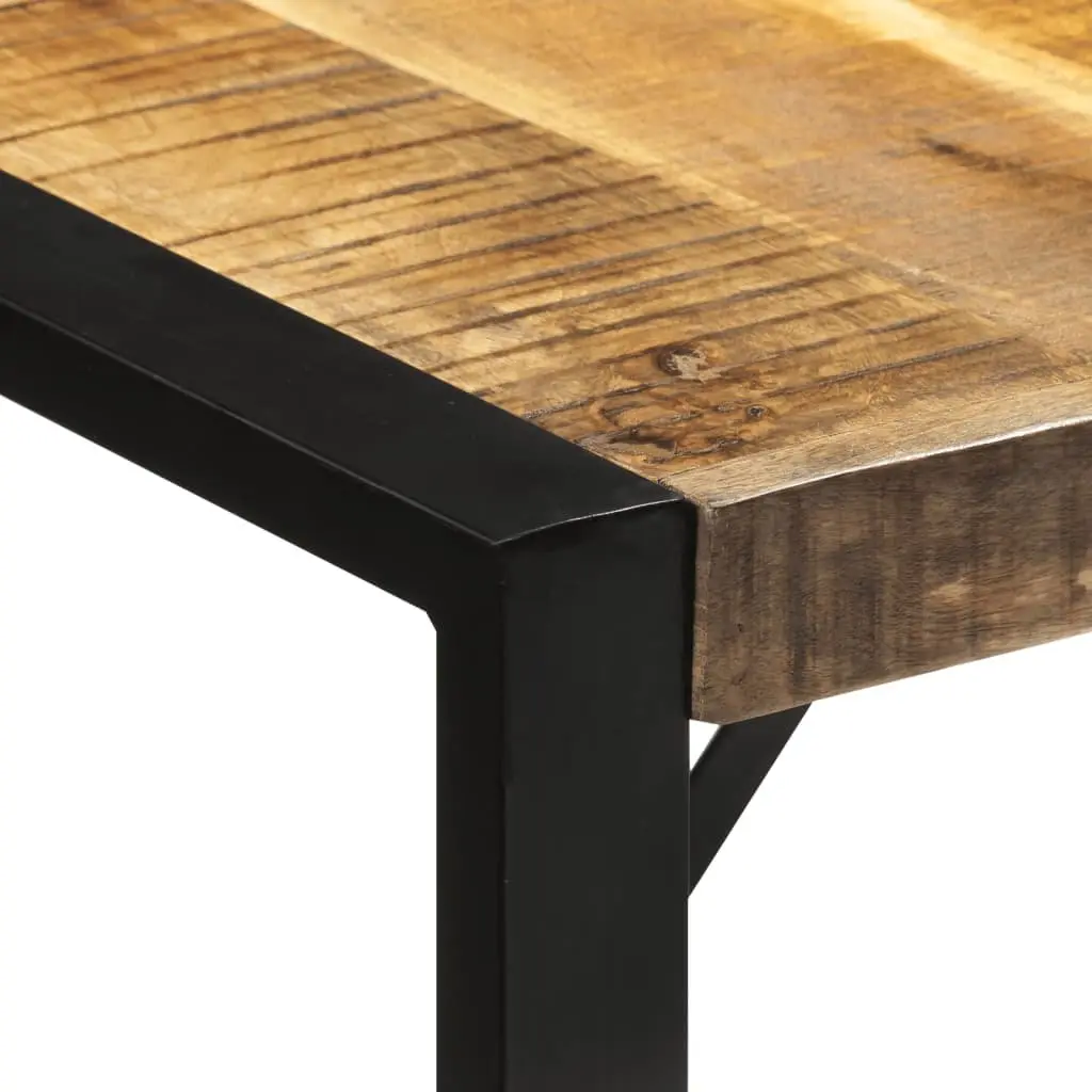 Brown Dining Table 175x90x76 cm Solid Mango Wood