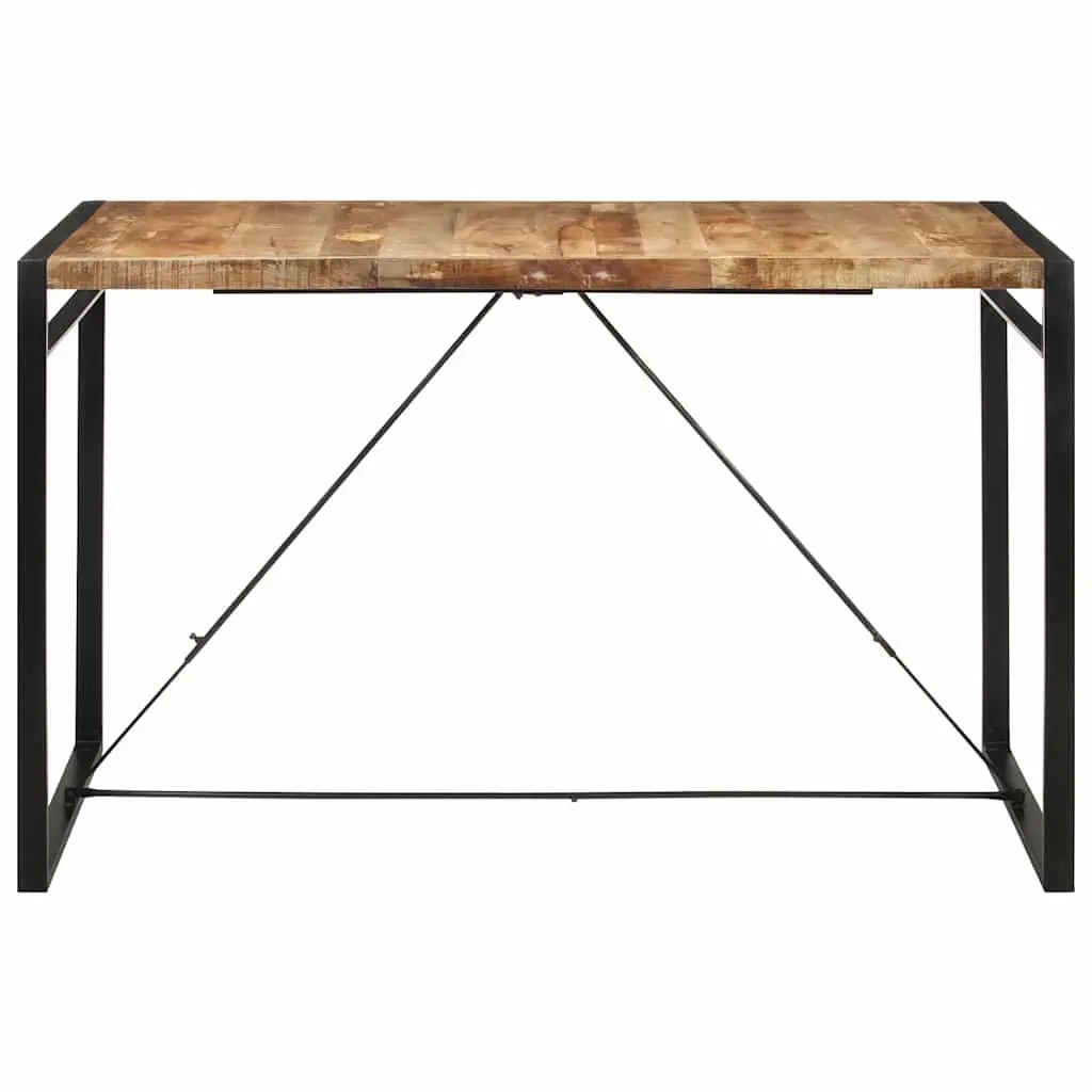 Brown Wooden Bar Table 175x90x110 cm