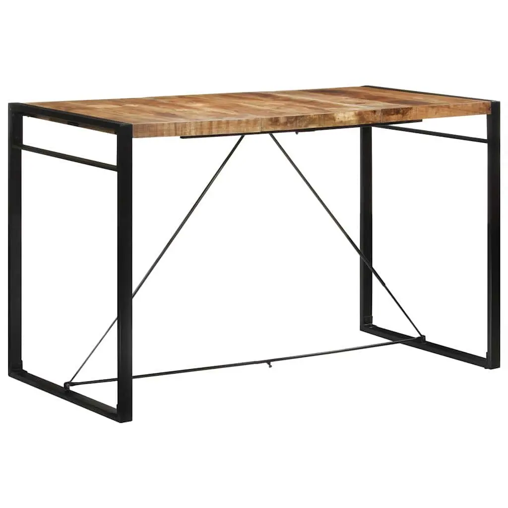Brown Wooden Bar Table 175x90x110 cm