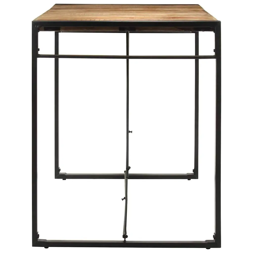 Brown Wooden Bar Table 175x90x110 cm