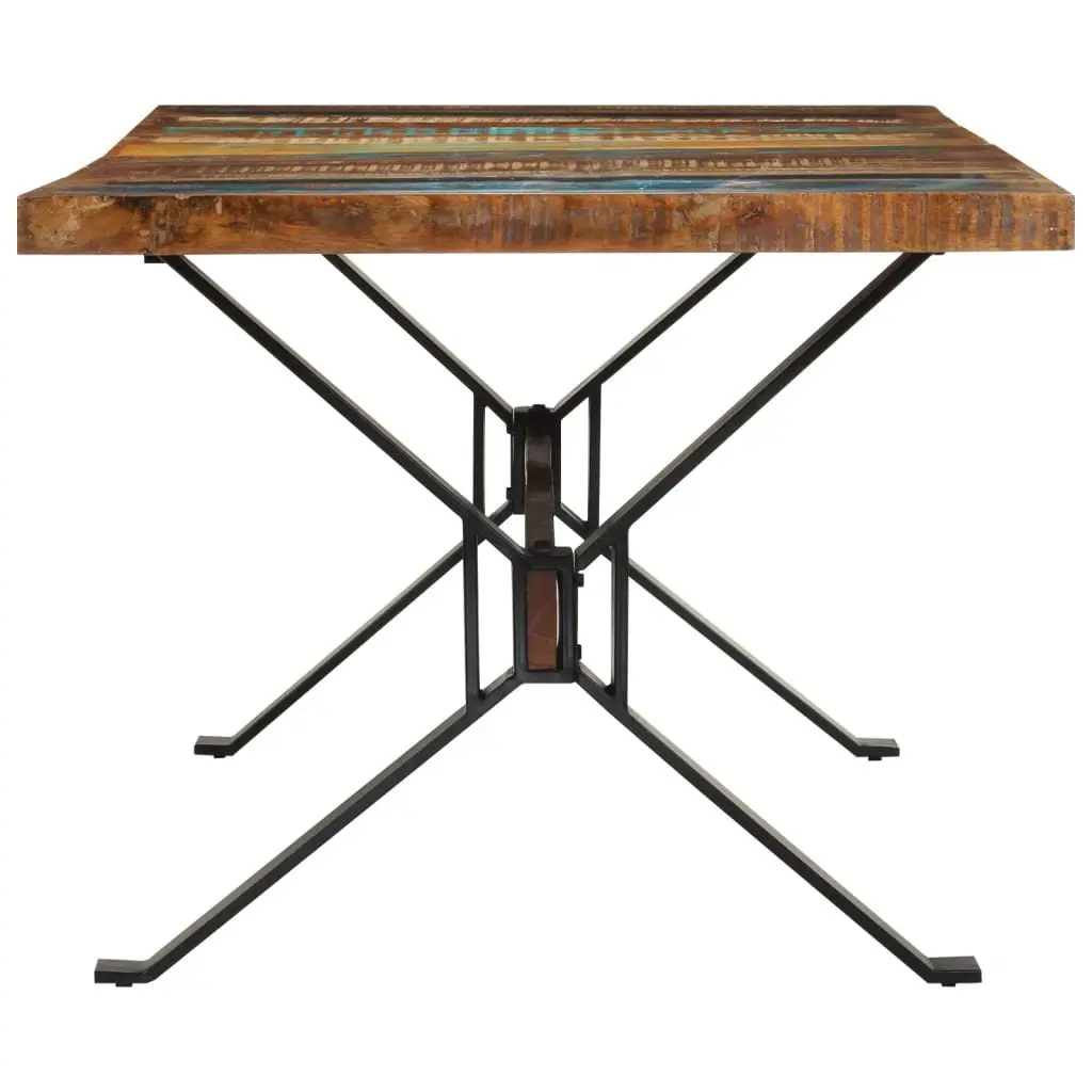 Solid Reclaimed Wood Dining Table 180x90x73cm Vintage