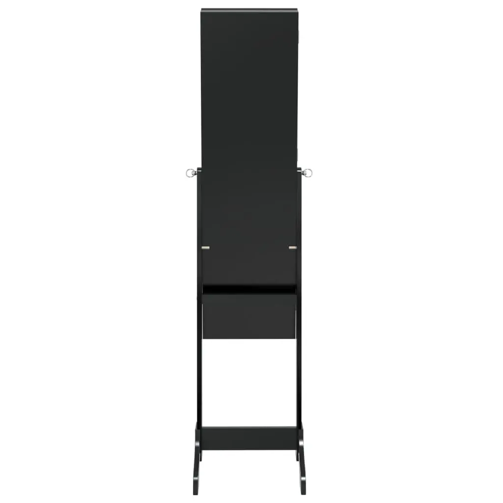 Free-Standing Black Mirror for Home Decor