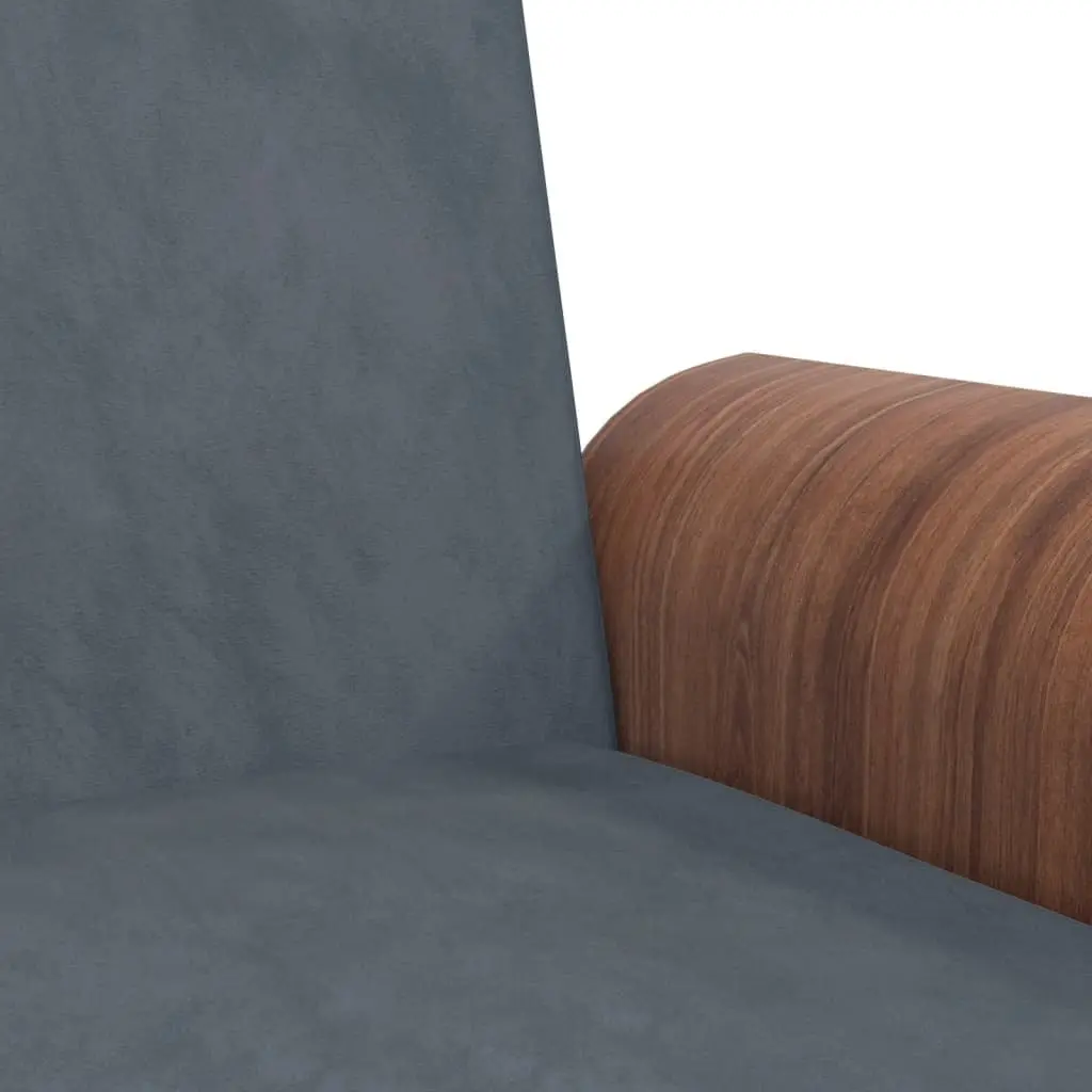 Sofa Bed with Adjustable Backrest and Cup Holders