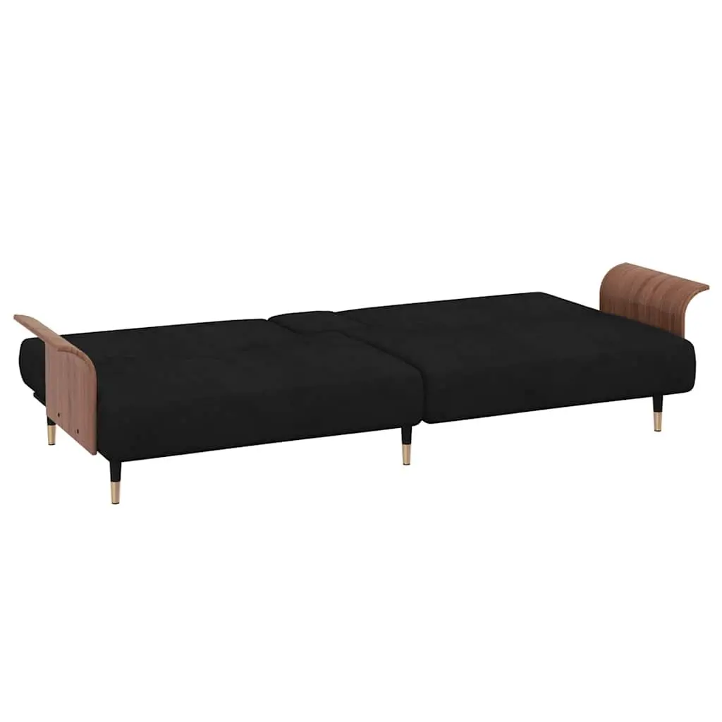 Sofa Bed with Foldable Tea Table and USB Ports