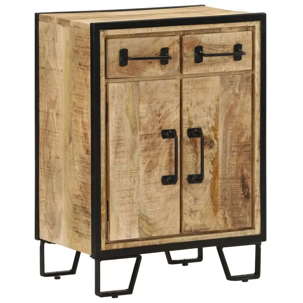 Sideboard Cabinet with 2 Drawers and Iron Frame