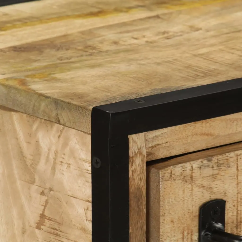 Sideboard Cabinet with 2 Drawers and Iron Frame