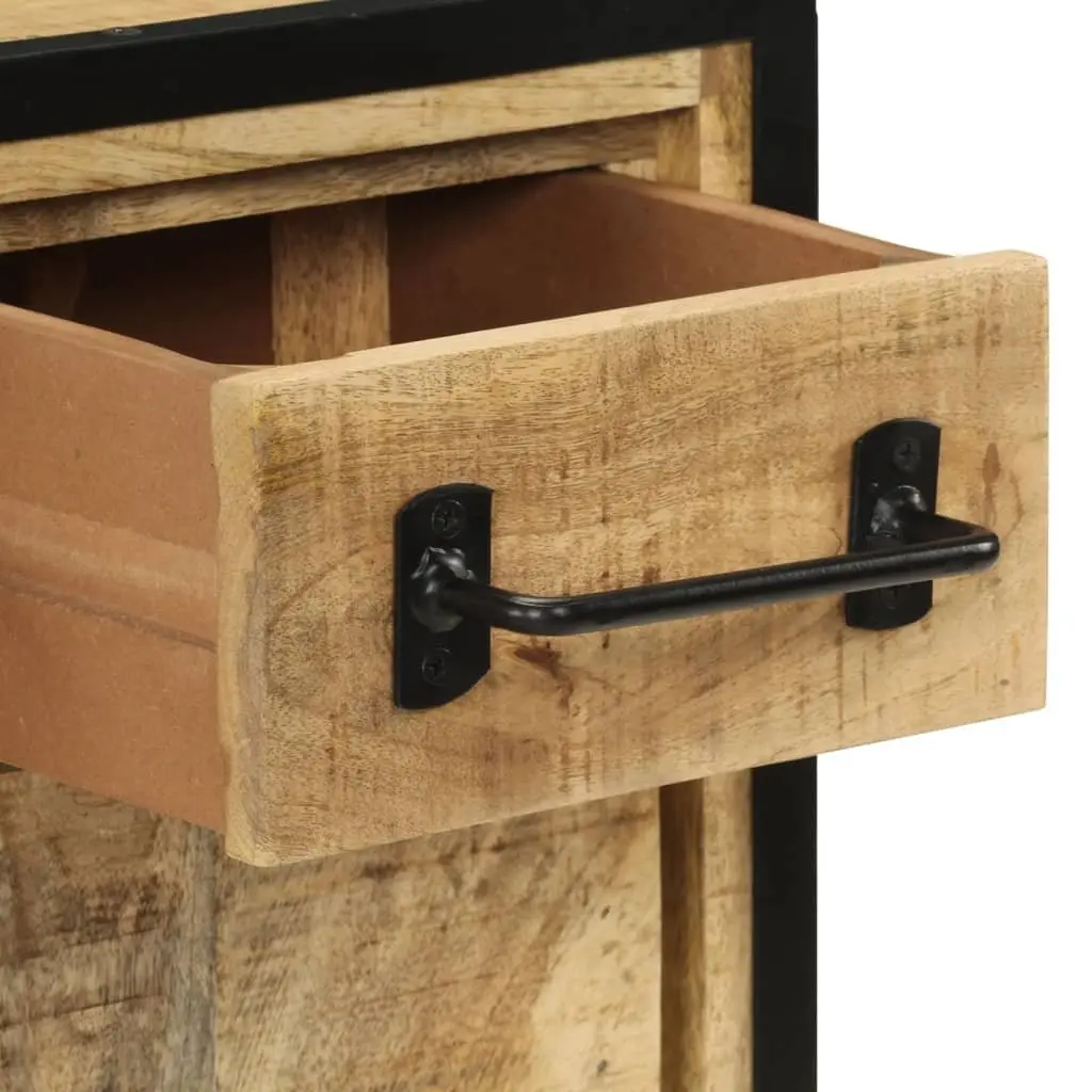 Sideboard Cabinet with 2 Drawers and Iron Frame
