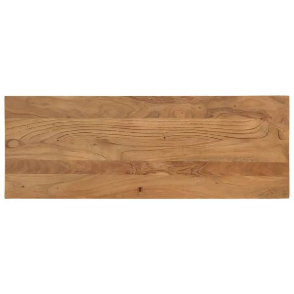 Industrial Style Dining Bench 110x40x46 cm Solid Wood