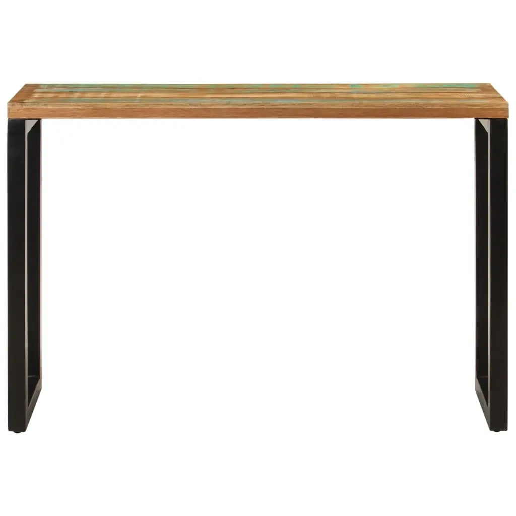 Solid Reclaimed Wood Console Table 110x35x75 cm