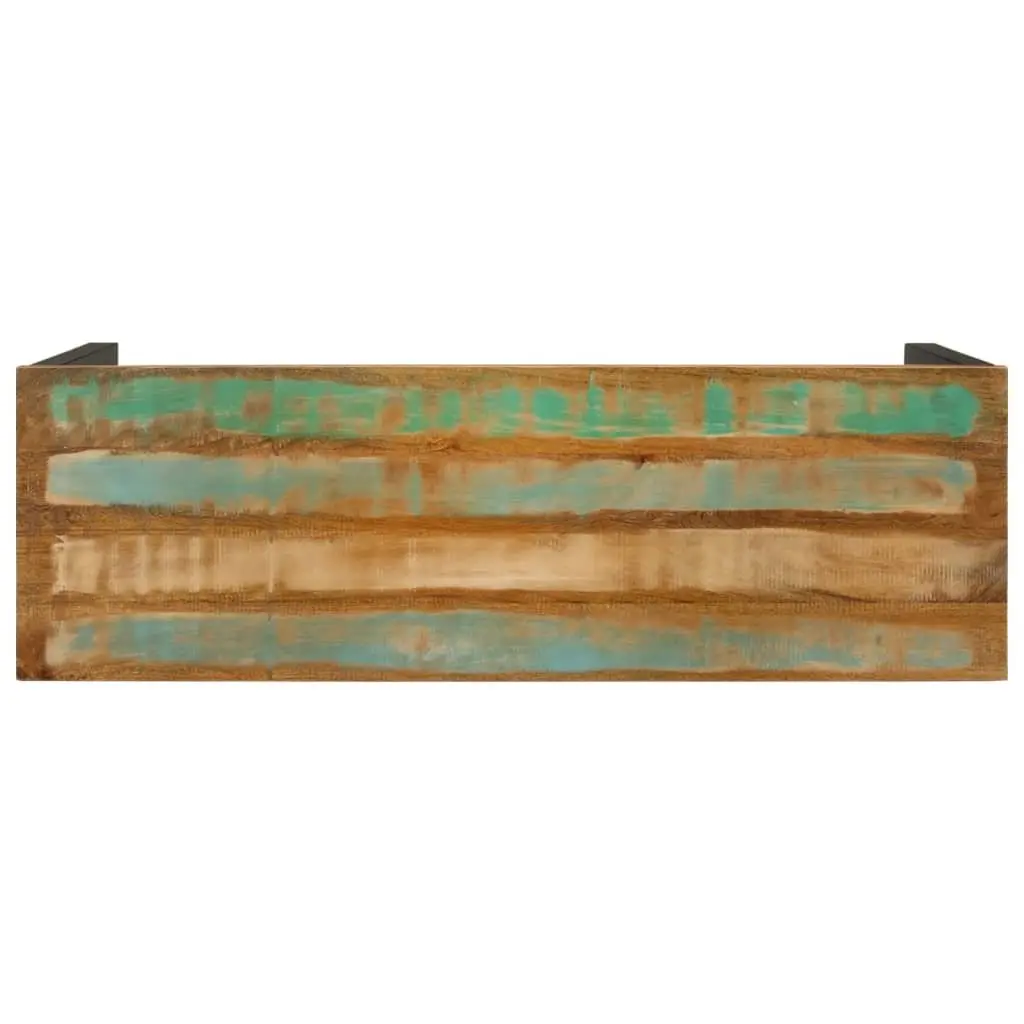 Solid Reclaimed Wood Console Table 110x35x75 cm