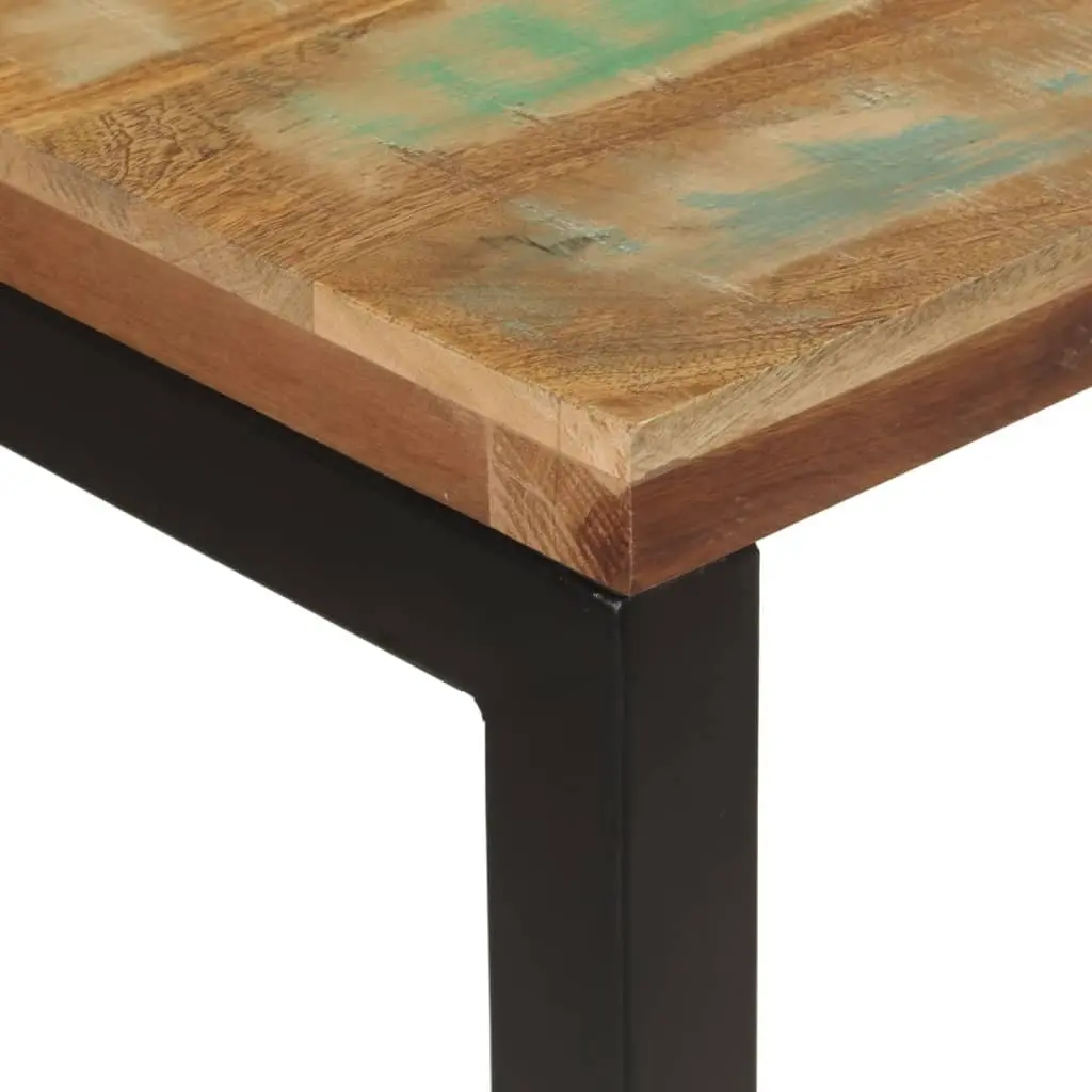 Solid Reclaimed Wood Console Table 110x35x75 cm