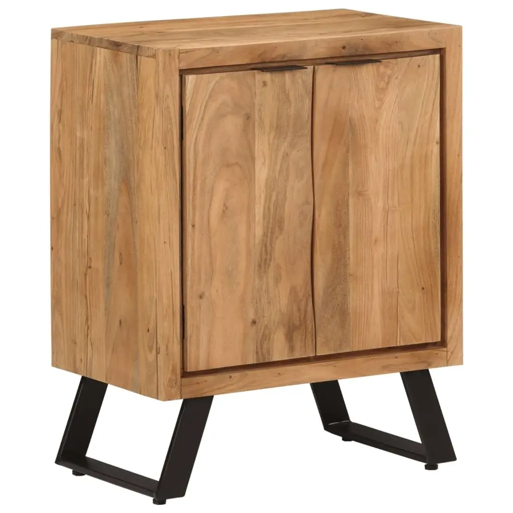 Solid Wood Sideboard Cabinet with 2 Doors