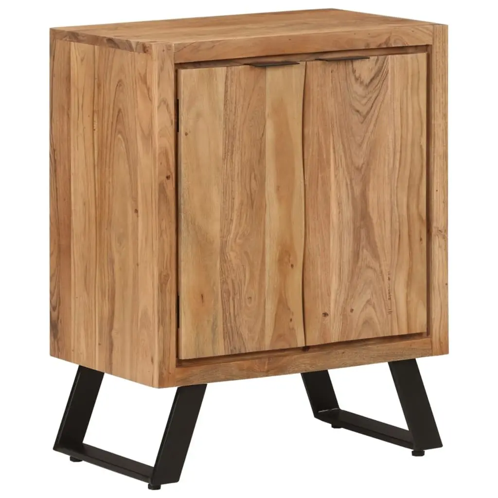 Solid Wood Sideboard Cabinet with 2 Doors