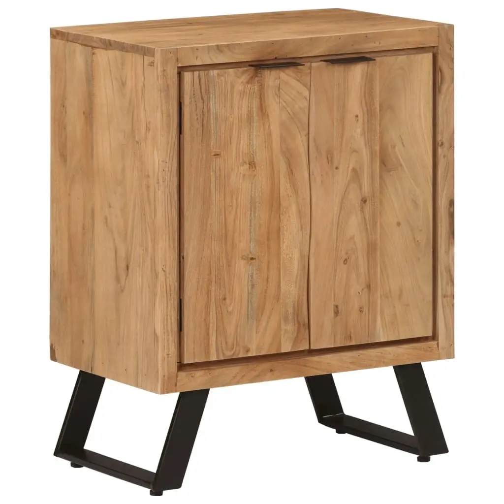 Solid Wood Sideboard Cabinet with 2 Doors