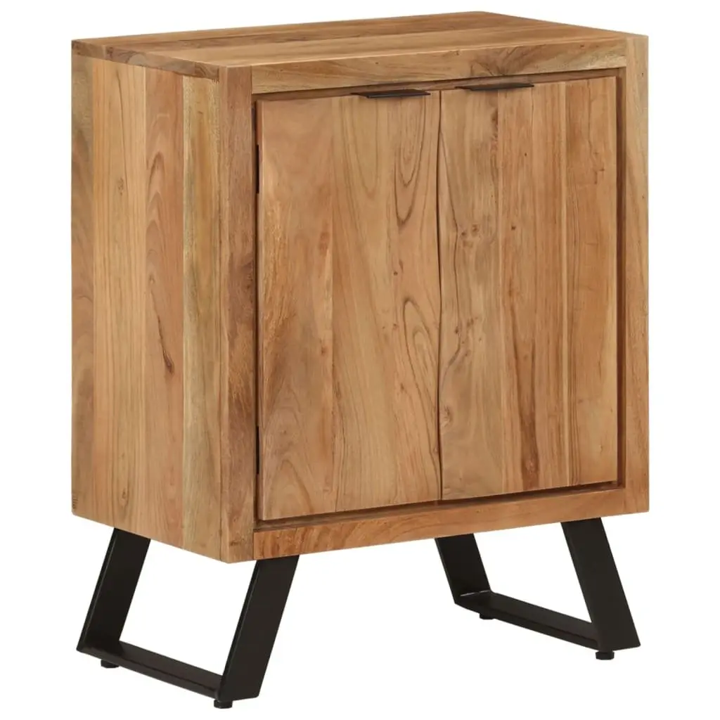 Solid Wood Sideboard Cabinet with 2 Doors