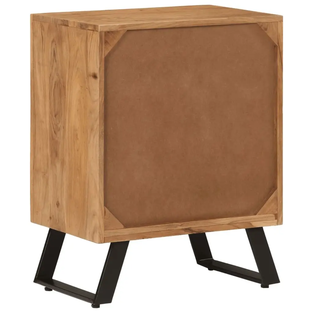 Solid Wood Sideboard Cabinet with 2 Doors