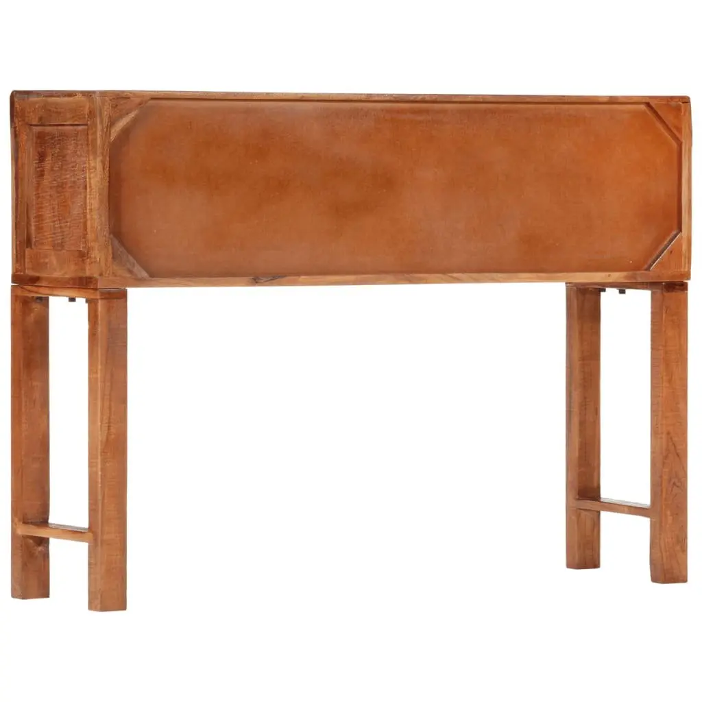 Solid Wood Console Table 120x32x80cm