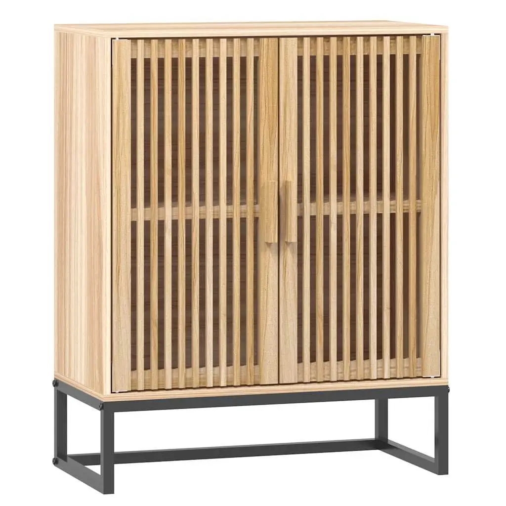 Brown Sideboard Storage Cabinet 60x30x75cm