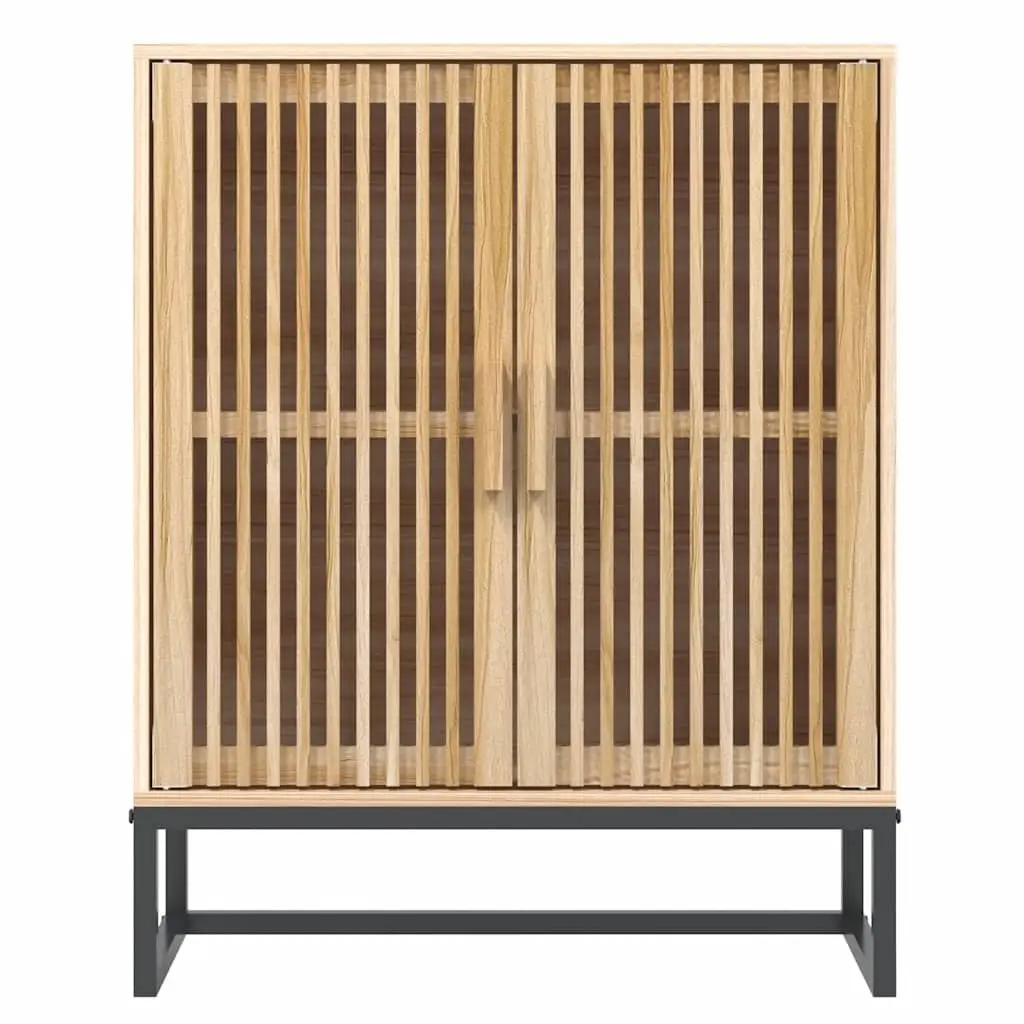 Brown Sideboard Storage Cabinet 60x30x75cm