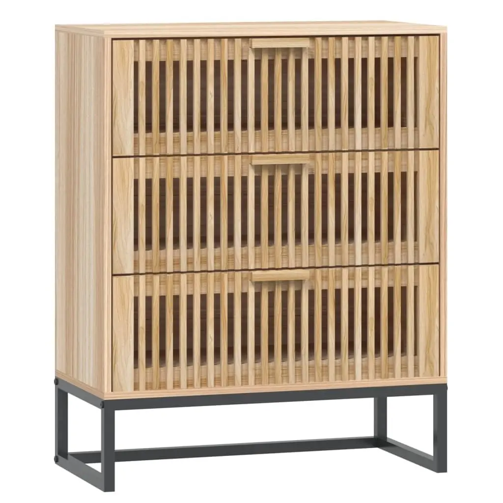 Sideboard Cabinet Engineered Wood 60x30x75 cm Brown