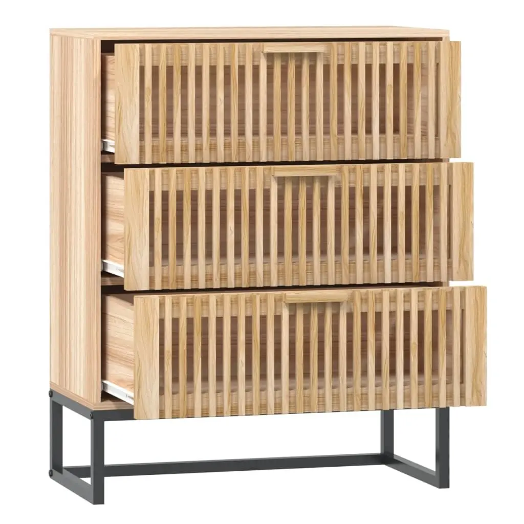 Sideboard Cabinet Engineered Wood 60x30x75 cm Brown