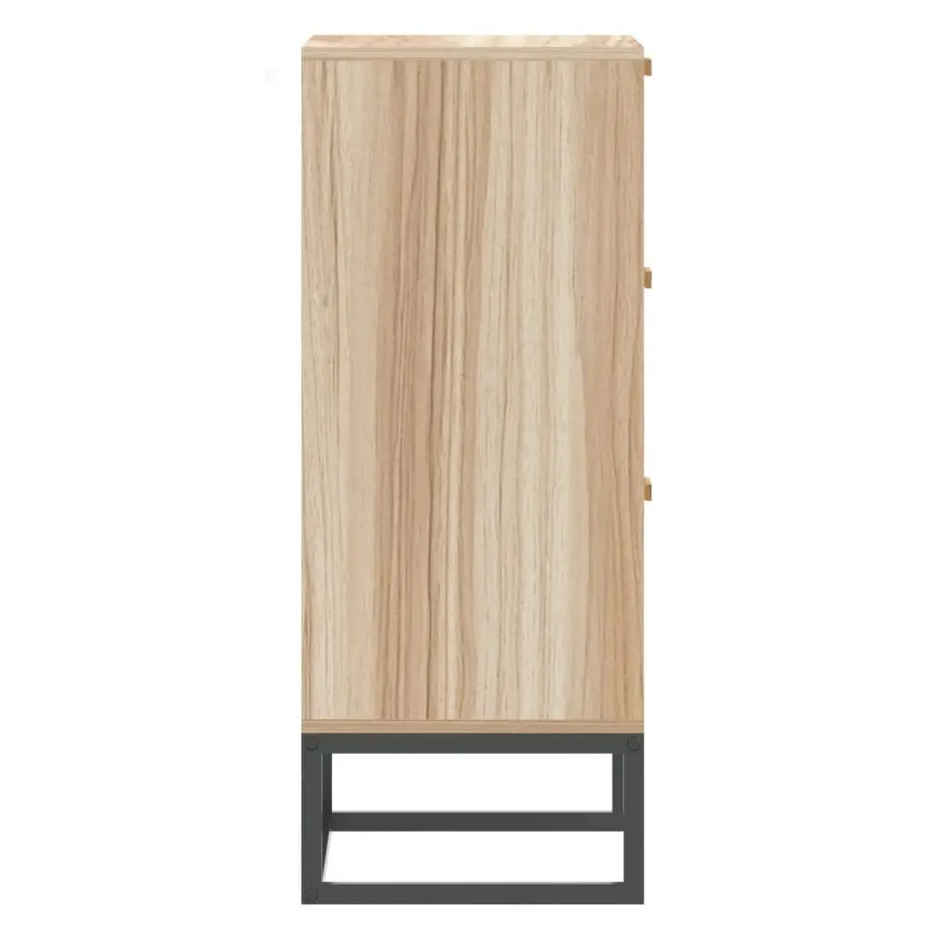 Sideboard Cabinet Engineered Wood 60x30x75 cm Brown