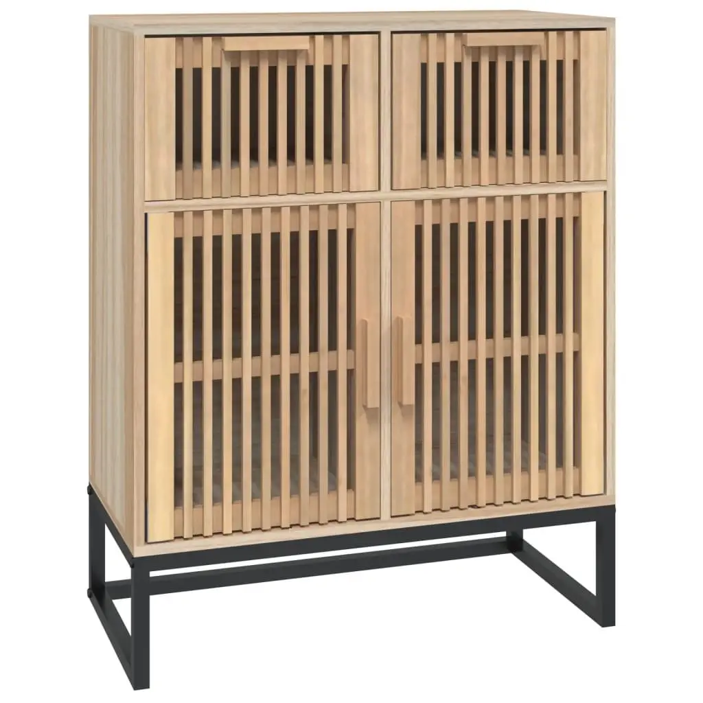 Brown Storage Sideboard Cabinet 60x30x75 cm